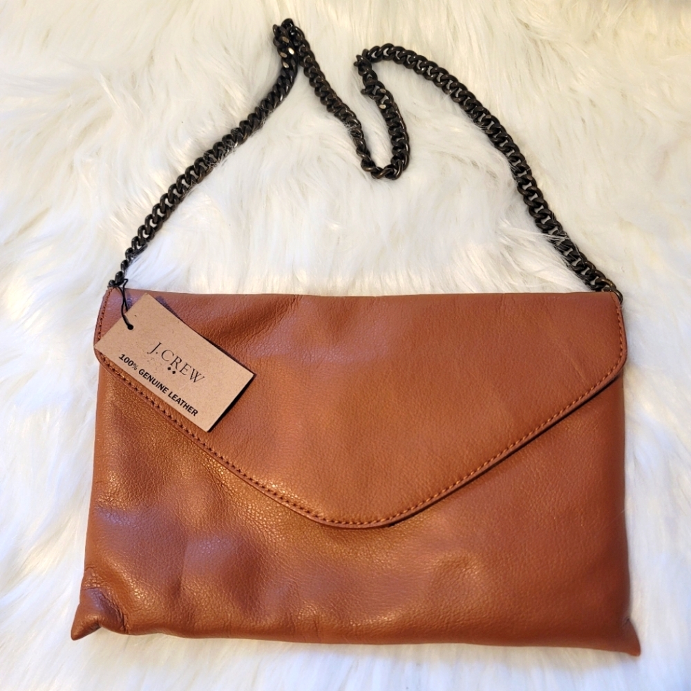 J.Crew envelope shoulder purse